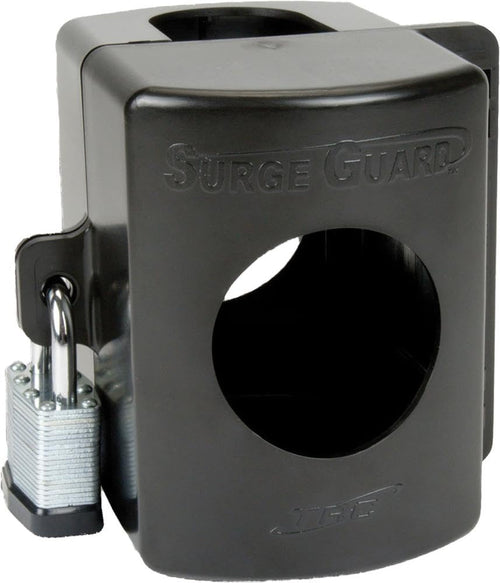 Southwire Technology 34590 Surge Guard Lock Hasp, Black