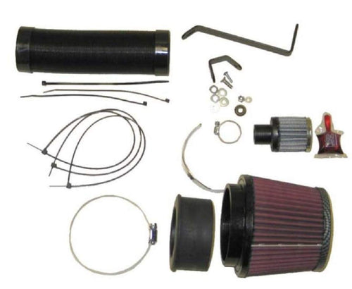 Cold Air Intake System K&N: High-Flow Air-Filter, Increase Performance & Horsepower: Compatible with 2000-2004 AUDI A4, 57-0593