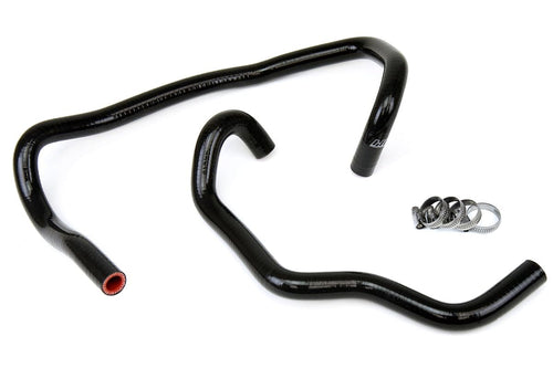 Black HPS 57-1469-BLK Silicone Heater Hose Kit Coolant