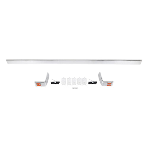 04-533 Brothers Trucks Cab Moldings - Rear - 3-Piece Set