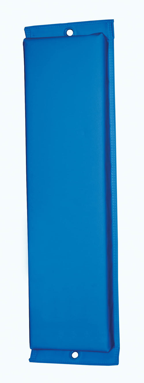 Vinyl Covered Hull-Saver Flat Fender, Blue (26" L x 6" W x 2-1/2"D)