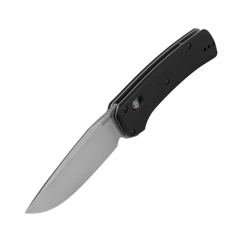 Kershaw Folding Layup Pocket Knife, 3.4 inch D2 Steel Blade, Duralock Locking Mechanism, Pocketclip