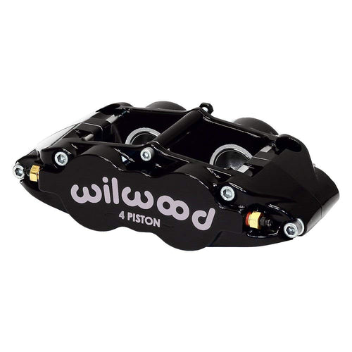 Wilwood Superlite Caliper-Forged 4R 1.38/1.38in Pistons 0.81in Disc Black