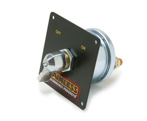50710 Painless Master Disconnect Switch with Panel, Black