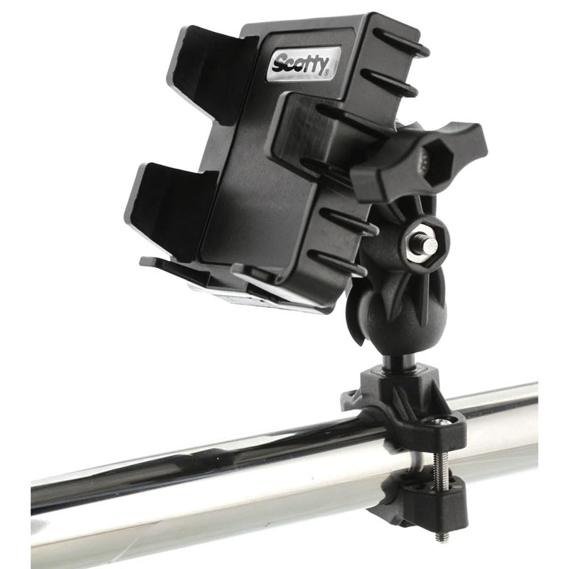 Phone Holder Scotty 0139 w/Post, Track & Rail Mounts