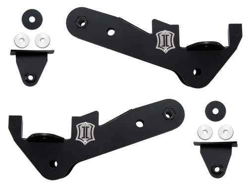 4 Link ICON Bracket Kit Frame, Compatible with 2017-Up Ford F250/F350 Super Duty, 164504
