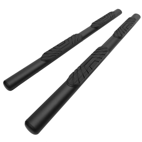TAC 4” Running Boards Side Steps Compatible with 2022-2025 Ford Maverick Truck Pickup Oval Texture Black Side Bars Step Rails Nerf Bars Off Road Accessories (2 pcs)
