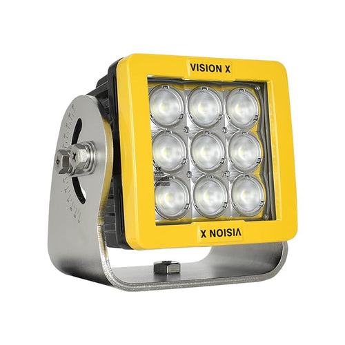 Vision X BT Heavy Industrial Black Lighting HOUSING 9 LED 25 Degree