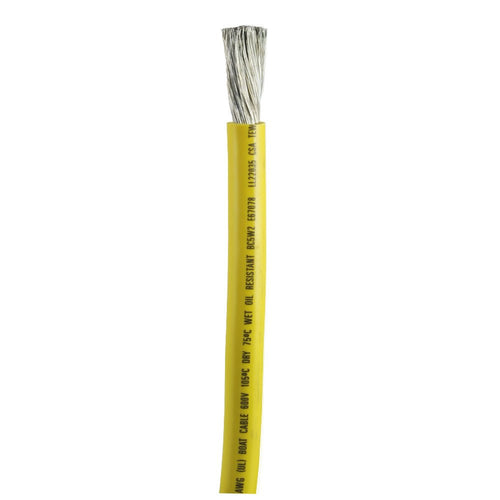 2/0 AWG Ancor Yellow Battery Cable - 100'