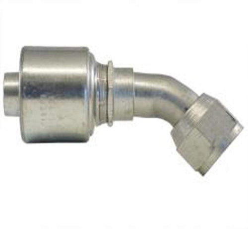 Gates GLP Couplings 10GLP1-10FJX45S, Female JIC 37 Flare Swivel, 45 Bent Tube, 5/8" ID