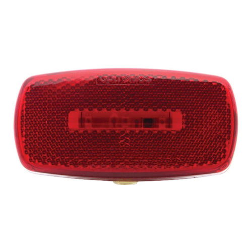 Optronics LED Marker Clearance Light Surface Mount with Reflex, Red MCL32RBS