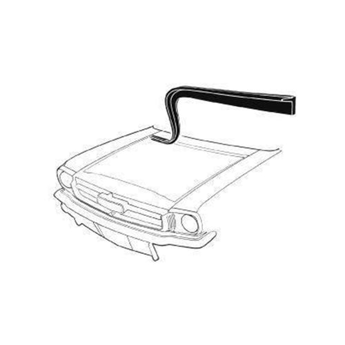Cowl To Hood Seal Scott Drake - 64-66 (C5ZZ-16740-A)
