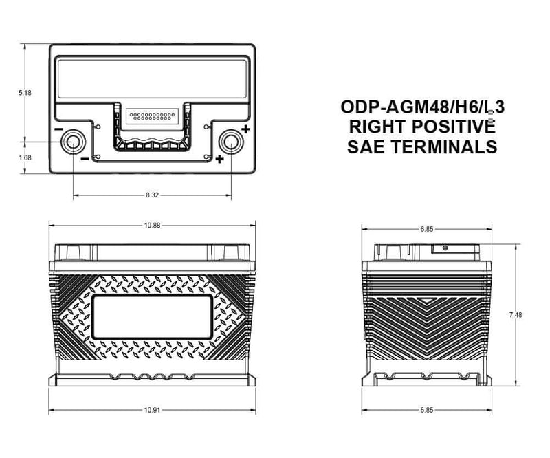 Performance Series Odyssey Battery, AGM