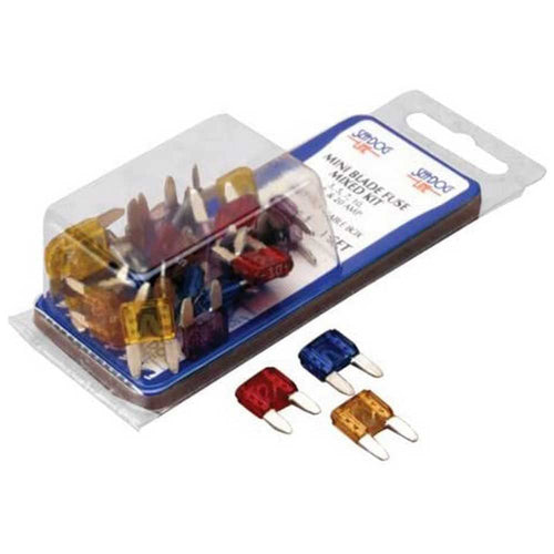 Mini Blade Style Sea-Dog 445090-1 Mixed Fuse Kit ATM