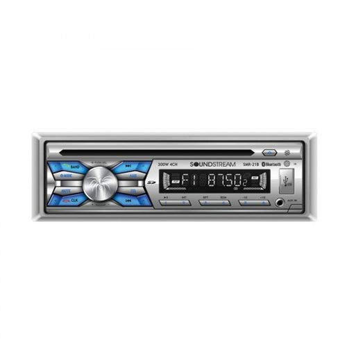 Soundstream Single DIN SMR-21B CD Player with 32GB USB Playback/Bluetooth 2.0