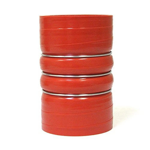 HPS High Temperature 8-Ply Aramid Reinforced Silicone CAC Charge Air Cooler Hump Hot Side Coupler Hose, 100 psi Maximum Pressure, 8" Length, 6" ID