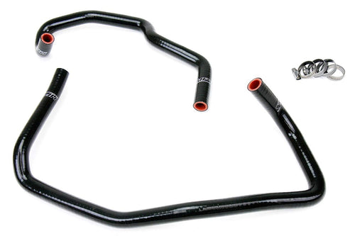 Black HPS 57-1468-BLK Silicone Heater Hose Kit Coolant
