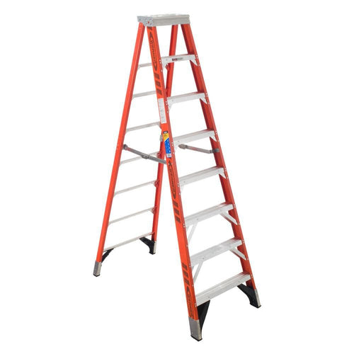 Premium Werner Step Ladder, Fiberglass (7408)