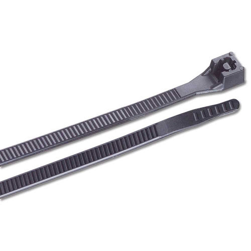 Cable Tie Ancor 199207, Standard, 8", Black, 100pc/bag