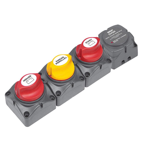 Horizontal Distribution Cluster BEP 716-H-140A-DVSR for Single Engine with Two Battery Banks