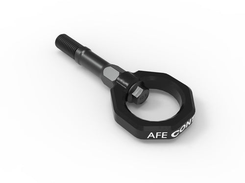 Chevrolet Corvette (C8) aFe Control Rear Tow Hook Black 20-24 V8-6.2L