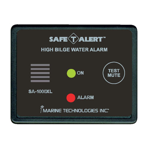High Bilge Water Alarm Safe-T-Alert - Surface Mount - Black