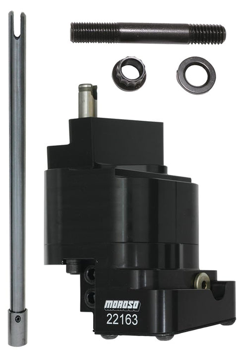 Moroso Billet 22190 High Volume Oil Pump, Fits Big Block Chevy w/ .600 Raised Cam Height, Inc. Hardware and Shaft