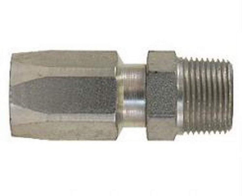 12C5-12RMPB Gates Field Attachable for C5C, C5D and C5M Hose, Male Pipe NPTF, 30 Cone Seat, Brass, 5/8" ID