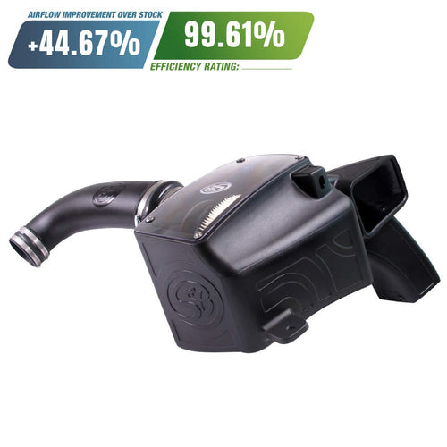 Cold Air Intake S&B Filters 75-5111D For 2003-2008 Dodge Ram 2500/3500 5.7L (Dry Extendable Filter)