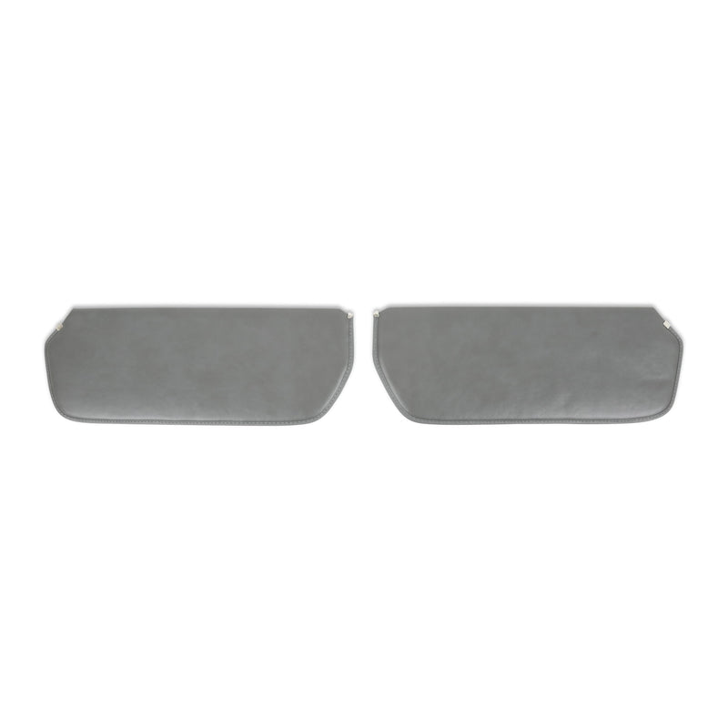 Vinyl Foamback Sunvisor Pair Brothers Trucks 05-362 - Charcoal