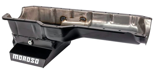 Moroso Steel Oil Pan 27862, Fits Jeep 4.0 I6 Engine, Use in Jeep TJ/XJ/YJ Chassis