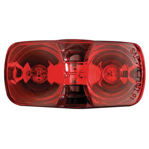 Optronics Double Bullseye Marker/Clearance Light, MC-42RS Red