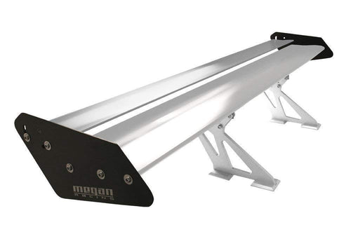 Megan Racing Aluminum MR-AS-GT56 Silver/Black Spoiler (56Wx12)