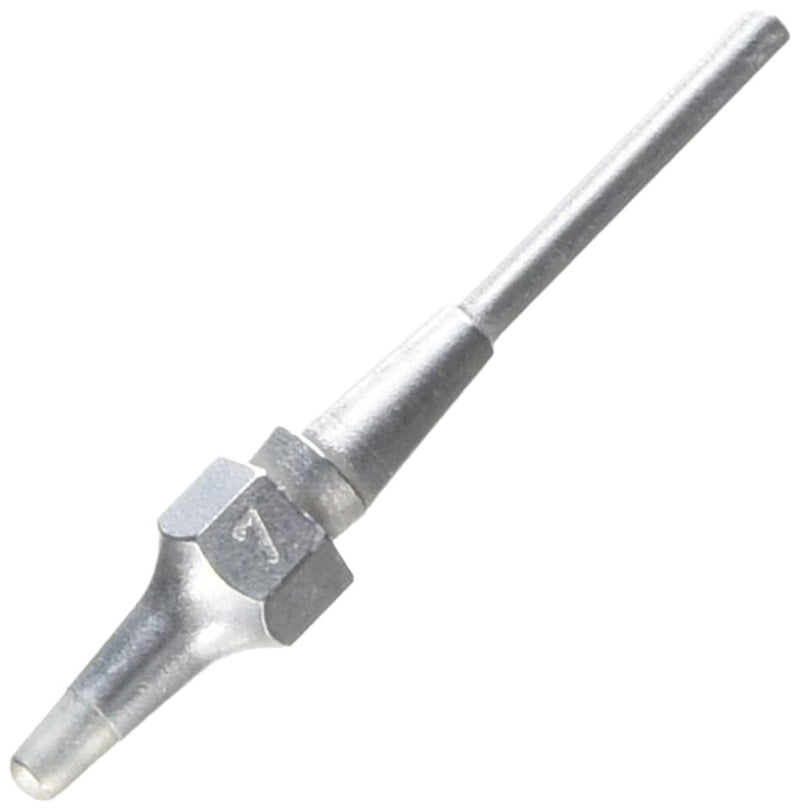 Weller XDS 7 T0051325699 DESOLDERING TIP 1.2X2.7 L 16.5MM, Black