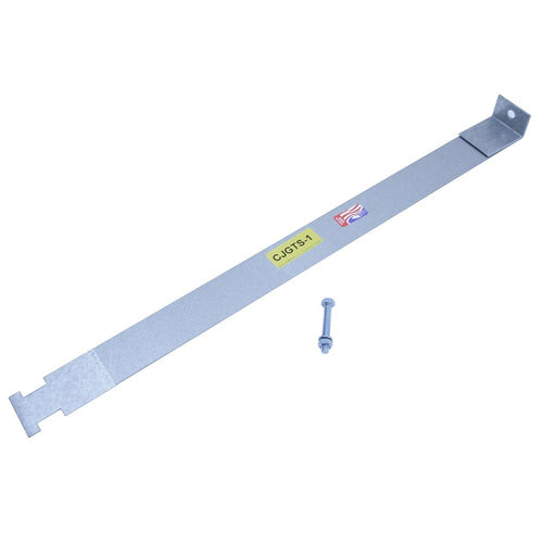 17739.02 | Omix-Ada | Fuel Tank Strap, Center, 15 Gal | OE Reference: 52003437 | Fits 1987-1990 Jeep Wrangler YJ