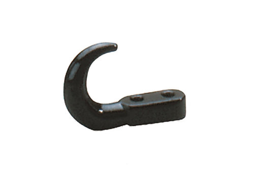 13230 WARN Universal Tow Hook, Black: 4 Ton (8,000 lb) Capacity