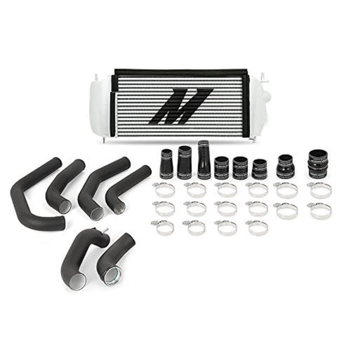 Mishimoto Intercooler Kit MMINT-F27T-15KBSL Fits Ford F-150 EcoBoost 2.7L 2015-2017 Silver Kit, Black Hoses