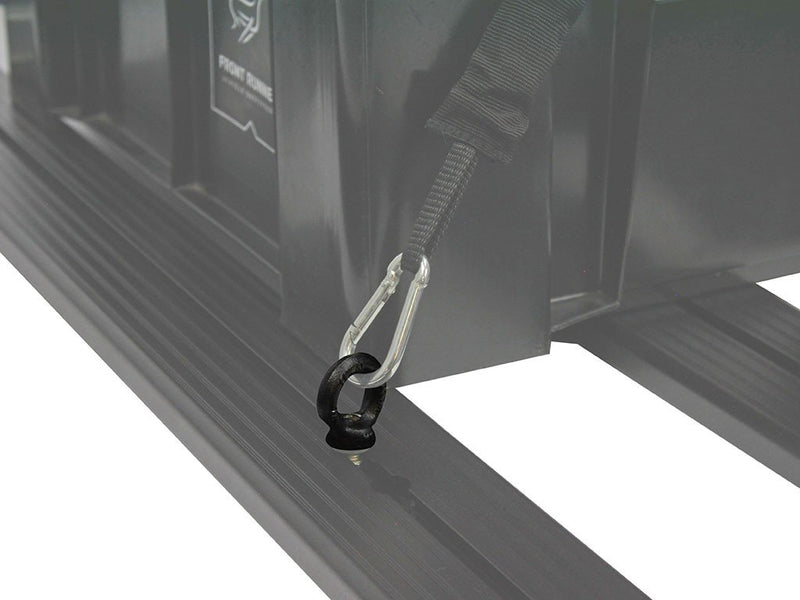 Black Front Runner Tie Down Rings (Eye Nuts)