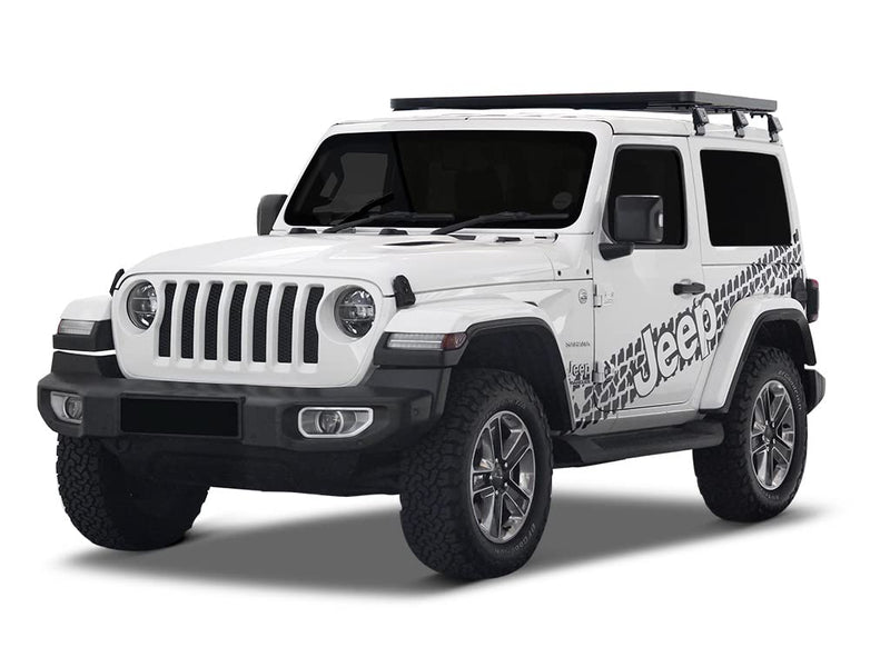 Slimline II Front Runner 1/2 Roof Rack Kit/Tall Compatible with Jeep Wrangler JL 2 Door (2018-Current)