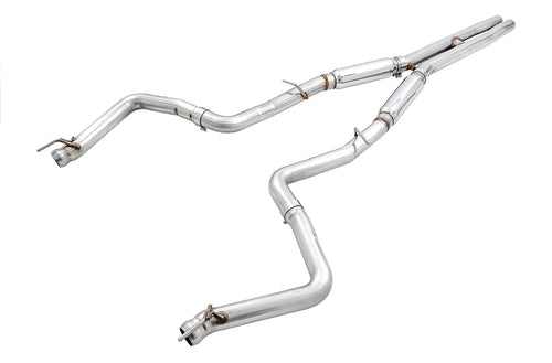 Dodge Challenger AWE Tuning 2015+ 6.4L/6.2L Supercharged Track Edition Exhaust - Use Stock Tips