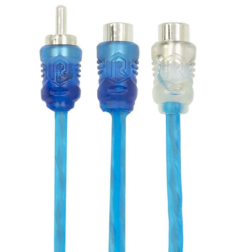 BULK SERIES RAPTOR BY METRA ELECTRONICS 2F-1M RCA Y-ADAPTOR - 10 PACK