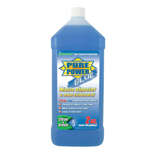 Valterra 'Pure Power Blue' V23003 Waste Digester and Odor Eliminator - 64 oz. Bottle