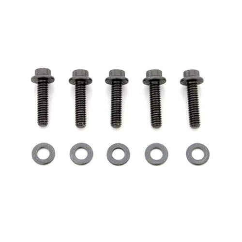 ARP Black Oxide 641-1000 5/16-18" RH Thread 1.000" UHL 12-Point Bolt with 3/8" Socket and Washer, (Set of 5)
