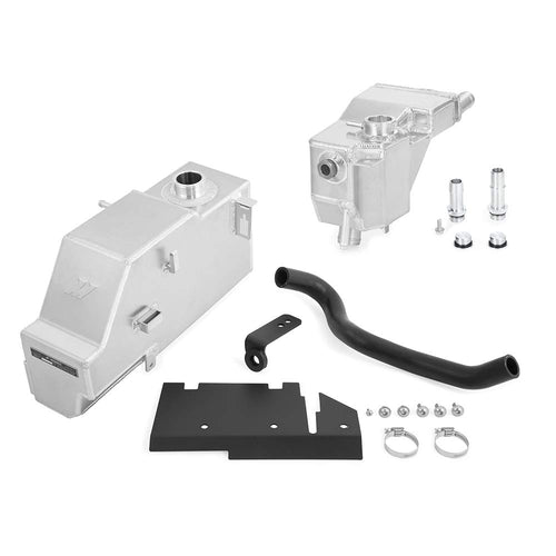 Mishimoto Aluminum Degas Tank Kit MMRT-F2D-11KN, Compatible With 2011-2019 Ford 6.7L Powerstroke, Natural