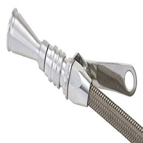 Lokar Anchor-Tight Brite Flexible Engine Dipstick with Lock for Chevy Big Block 502 Transmission 1220054