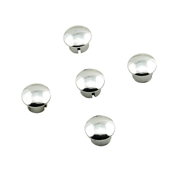 Chrome Mr. Gasket Wheel Plugs 5104