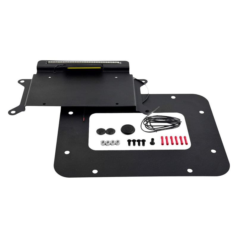 Backside KENTROL License Plate Mount with LED's 80703
