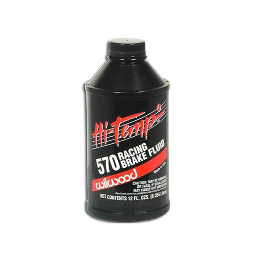 12 oz. Wilwood 570 Temp Brake Fluid, Single Pack