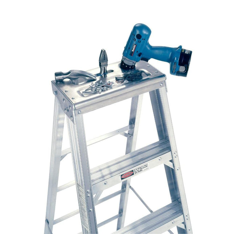 6-Foot Werner 406 375-Pound Duty Rating Type IAA Aluminum Stepladder