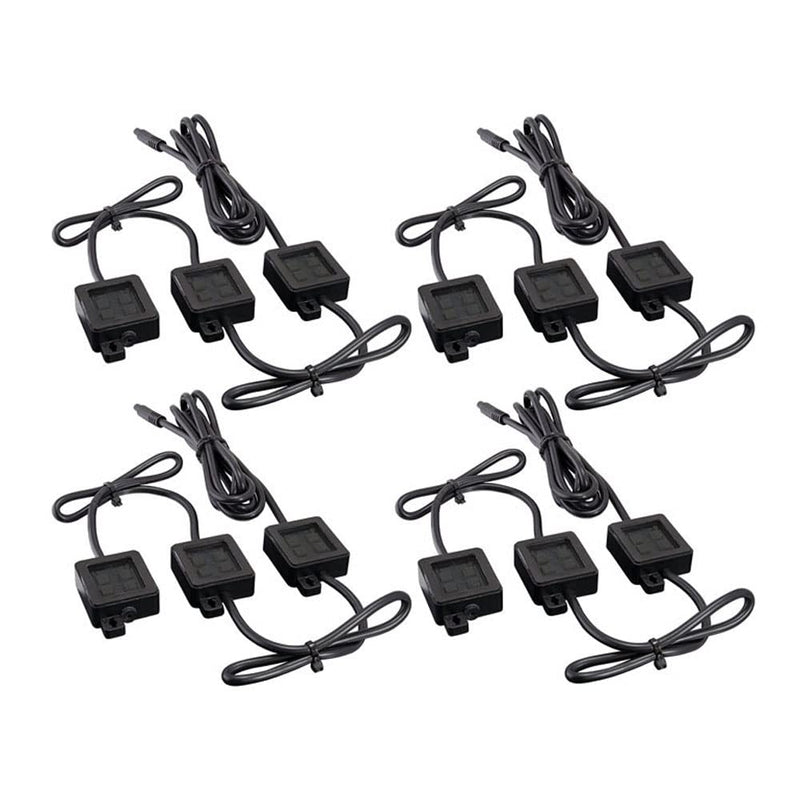 4-Pod Metra Rgbw Rock Led Light Kit